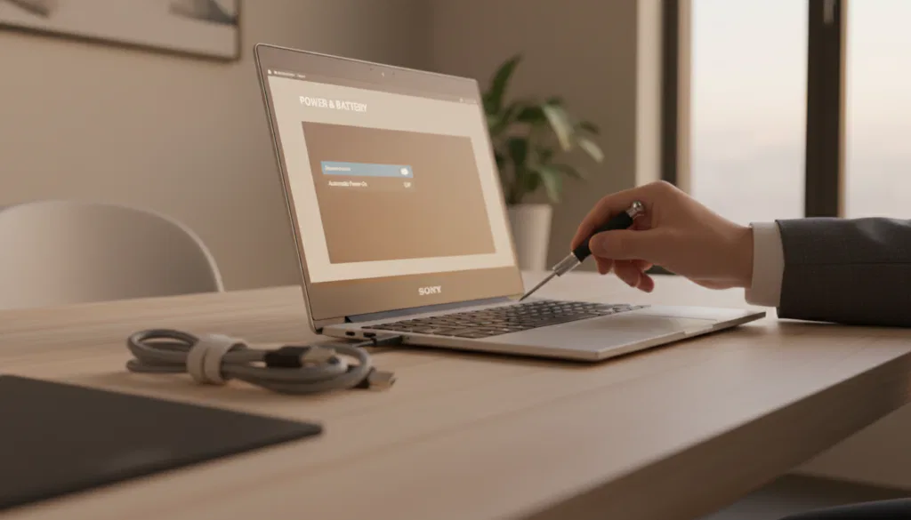 automatische Einschaltung verhindern