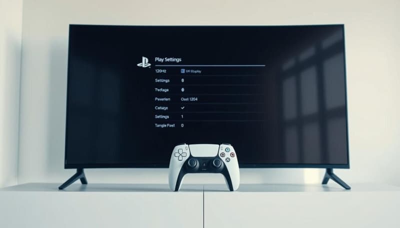 PS5 120hz einstellen